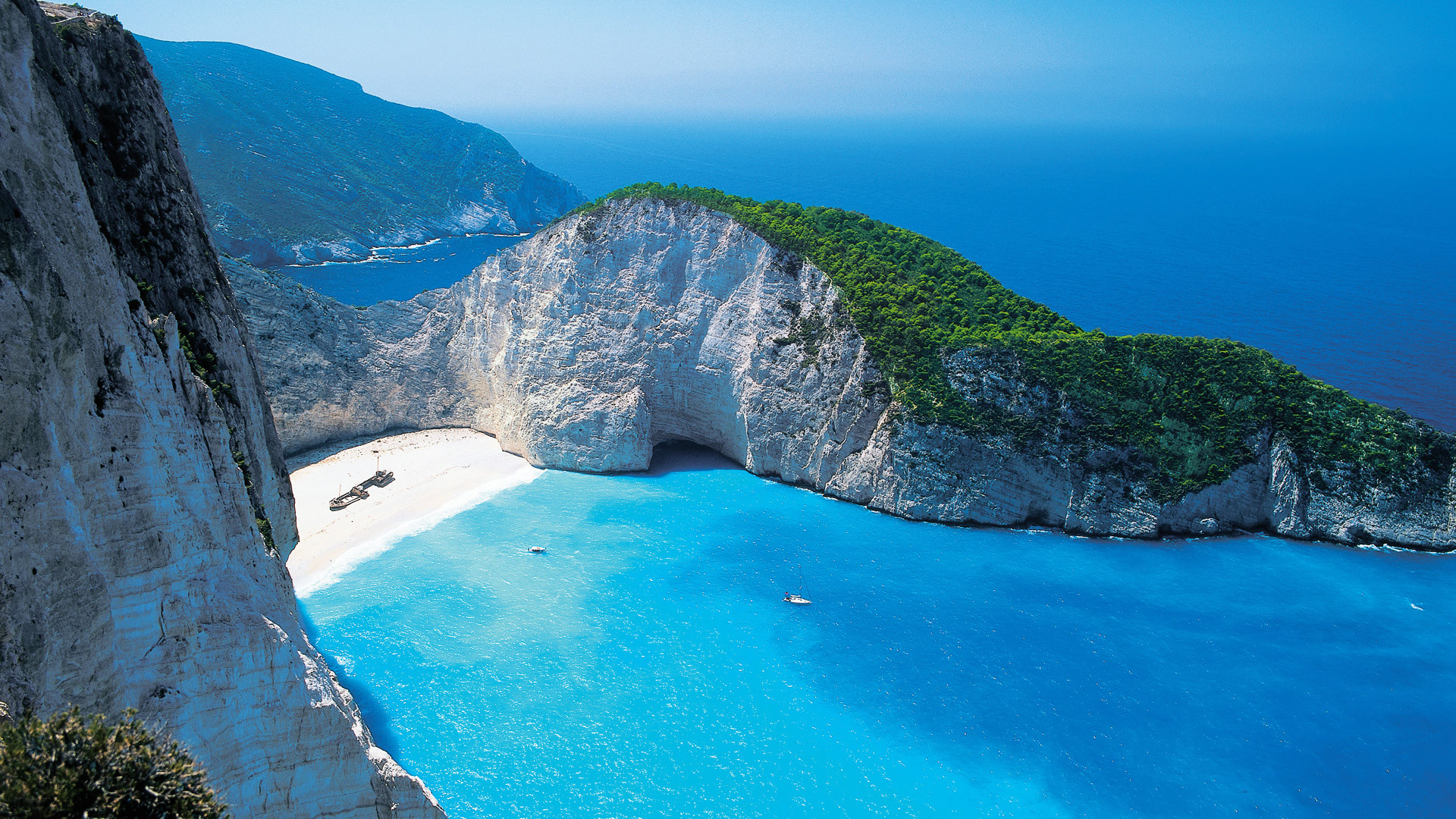 Shipwreck Beach Zakynthos Greece Wallpaper Beach Wallpapers