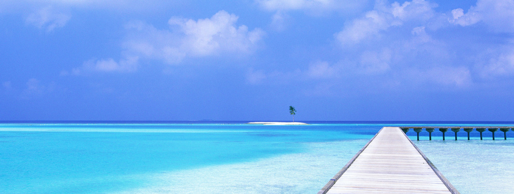 Awesome crystal blue ocean wallpaper