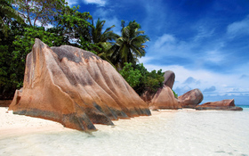 Beach background – Stones on the beach