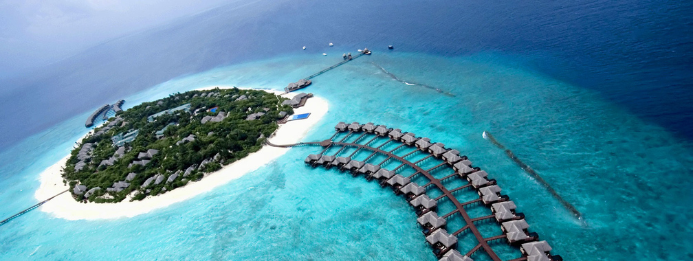 Beach Background The Beach Houses On Maldives