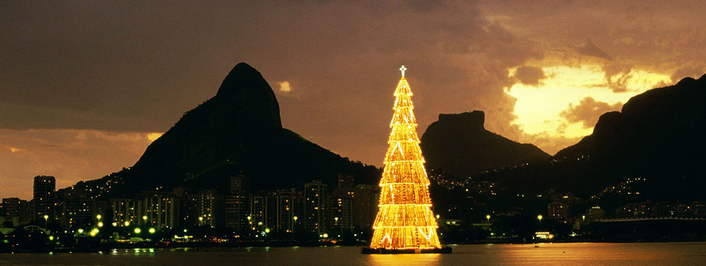 Christmas in Rio de Janeiro, Brazil