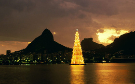 Christmas in Rio de Janeiro, Brazil