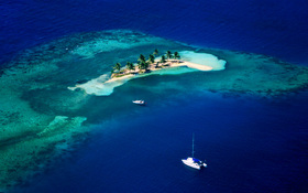 Goff’s Caye, Belize wallpaper