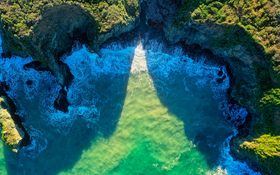 Magical waves and redwood forests in Big Sur, CA