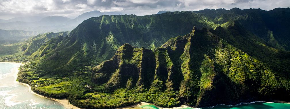 Majestic view at Kauai County, United States