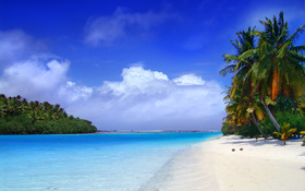 Paradise beach wallpaper