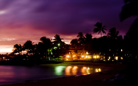 Poipu Beach, Kauai, Hawaii – wallpaper