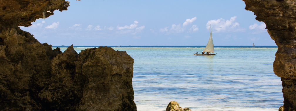 The incredible ocean view in Zanzibar, Tanzania