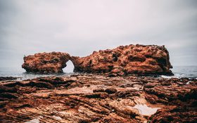 The scenic view of Corona del Mar in Newport Beach, USA