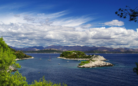 Unique beauty of the island of Mljet, Croatia wallpaper