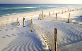 White sandy beach wallpaper