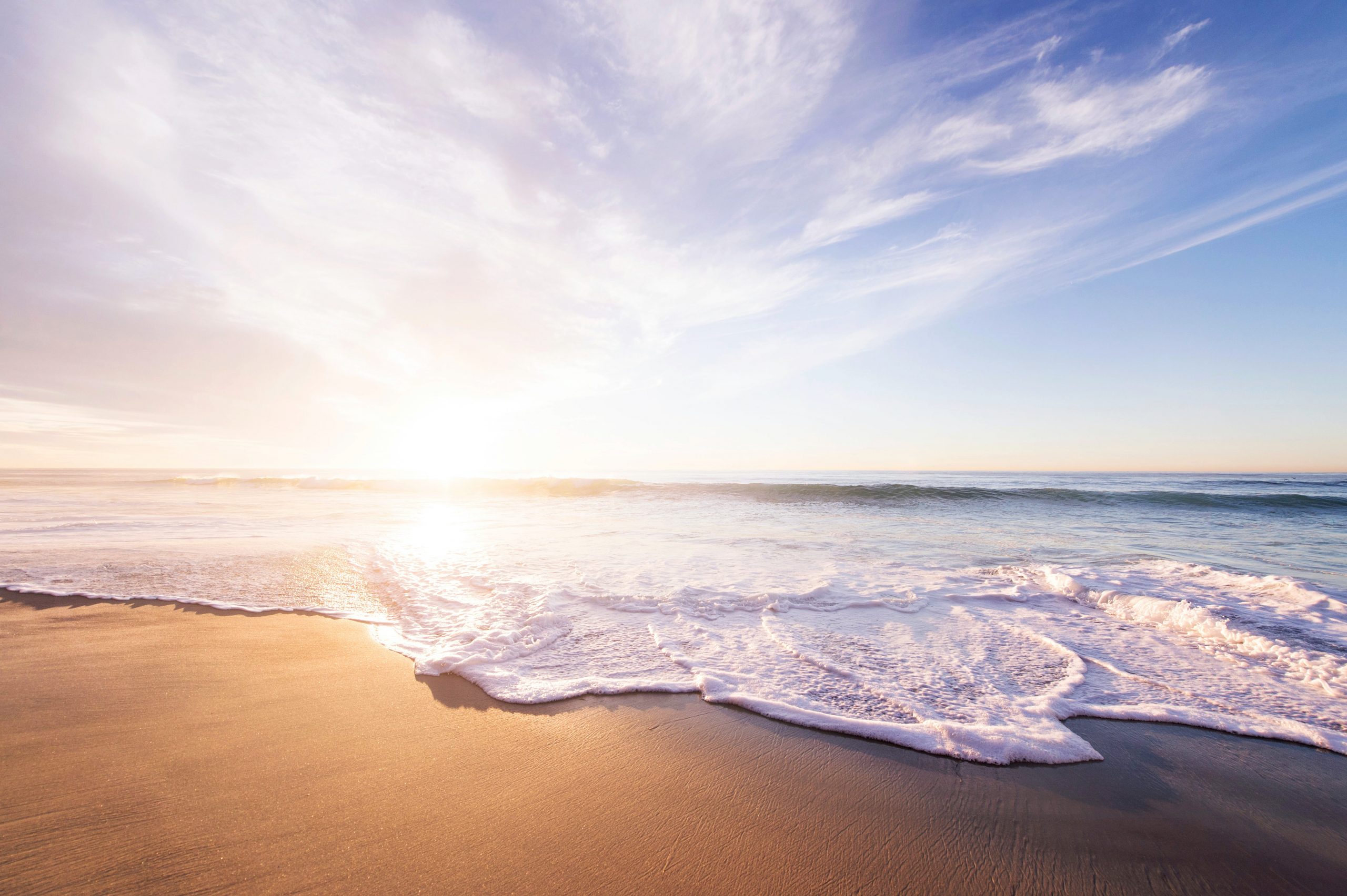 Beach shop sunrise wallpaper